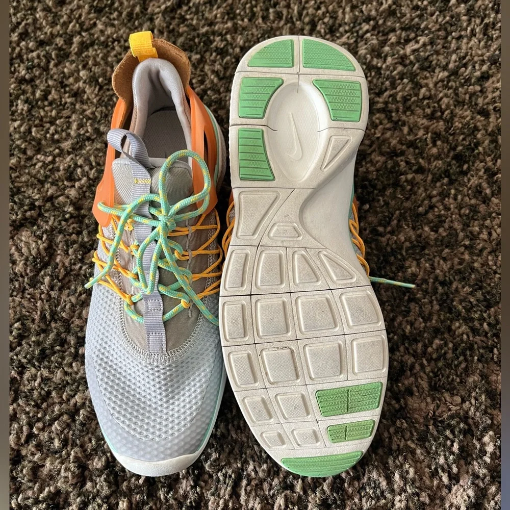 NIKE Free Virtous Grey Women's Trainers 725060 003 - Size 8.5 - Picture 3 of 7